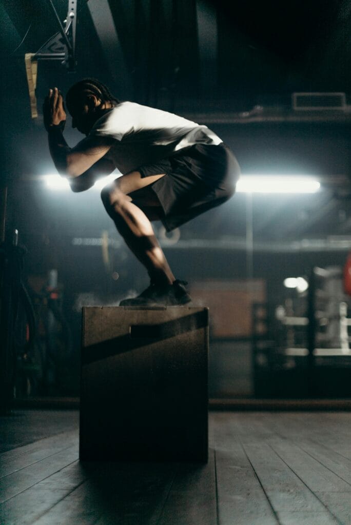 Box jumps for Plyometric Power