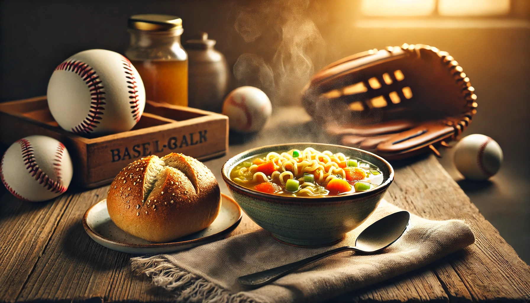 Read more about the article Homemade Chicken Noodle Soup with a Whole-Grain Roll