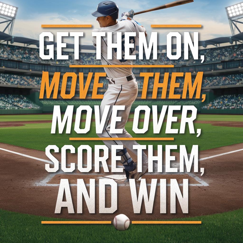 You are currently viewing Get Them On, Move Them Over, Score Them: The Simple Formula for Winning Baseball